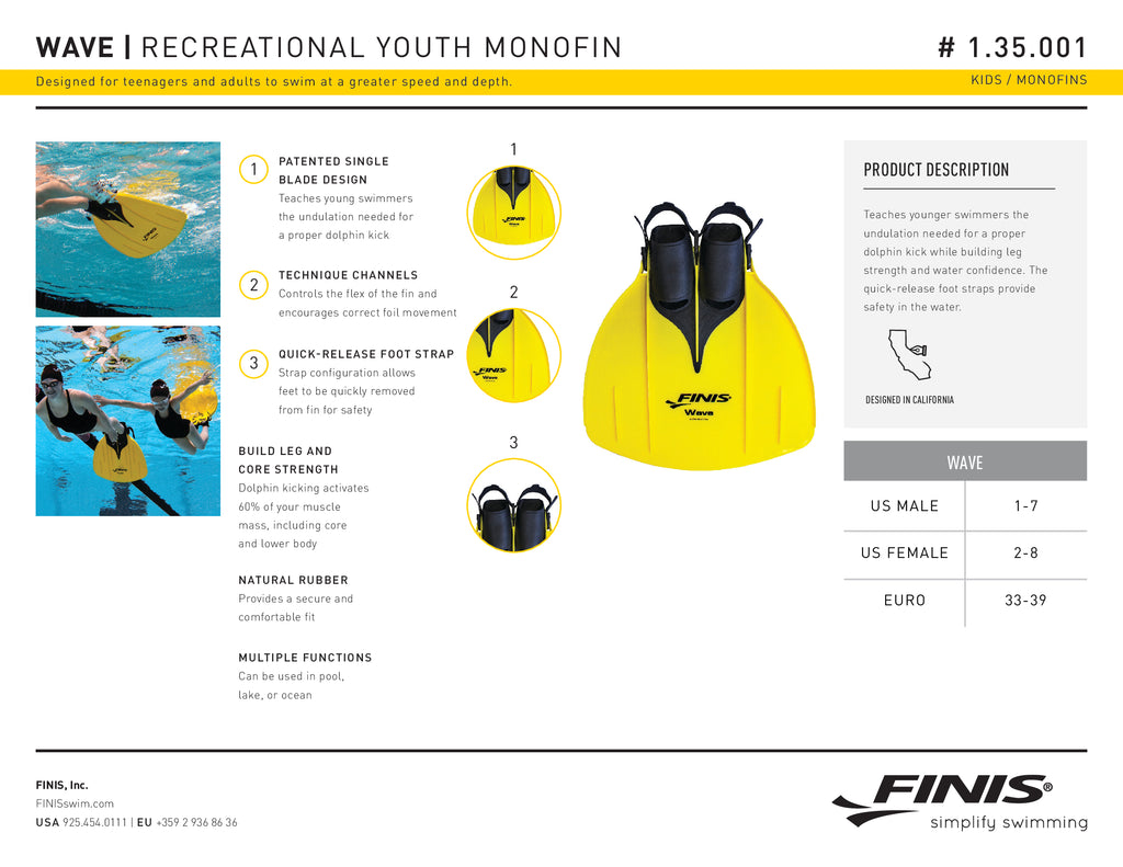 Wave Monofin – FINIS Philippines